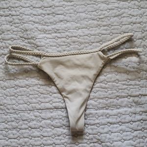 Frankie's Bikinis Braided Thong
